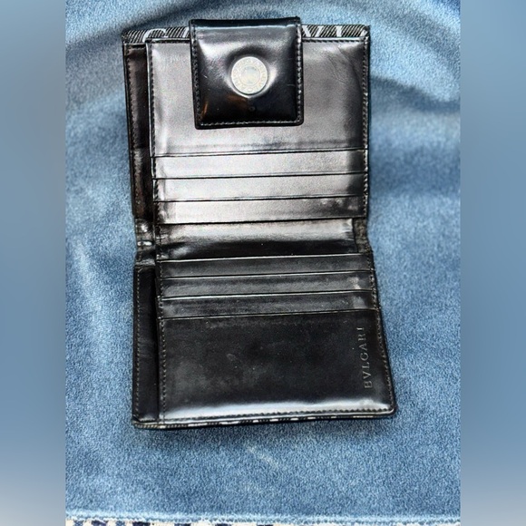 BVLGARI BIFOLD MONO / CANVAS / LEATHER MENS WALLET labubu - Picture 6 of 15